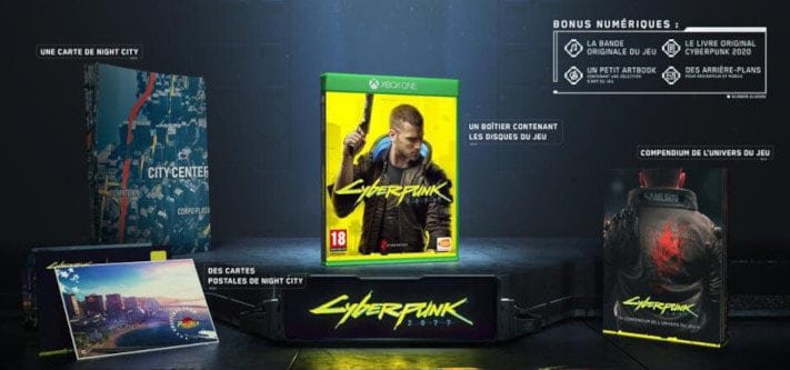 L'édition D1 de Cyberpunk 2077 sur Xbox contient