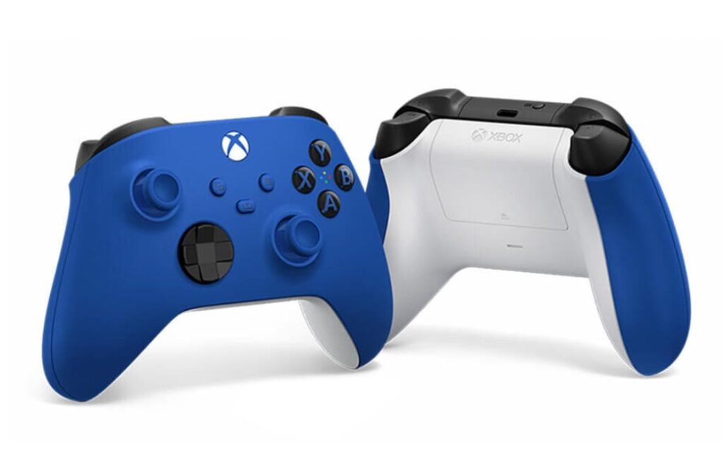 Prériphérique console Xbox en promotion : Manette Xbox Series Shock Blue