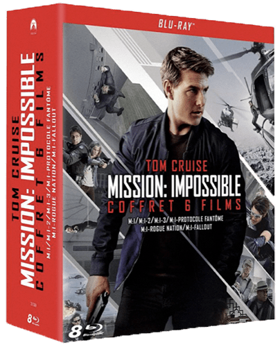 Coffret Mission Impossible Blu-Ray : 6 Films Pas Chers - Skibideal