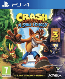 Crash Bandicoot N.Sane Trilogy, le jeu PS4 pas cher