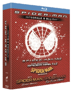 Coffret Blu-ray 8 films Spiderman pas cher