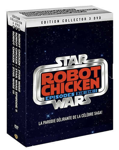 Coffret DVD pas cher Star Wars Robot Chicken