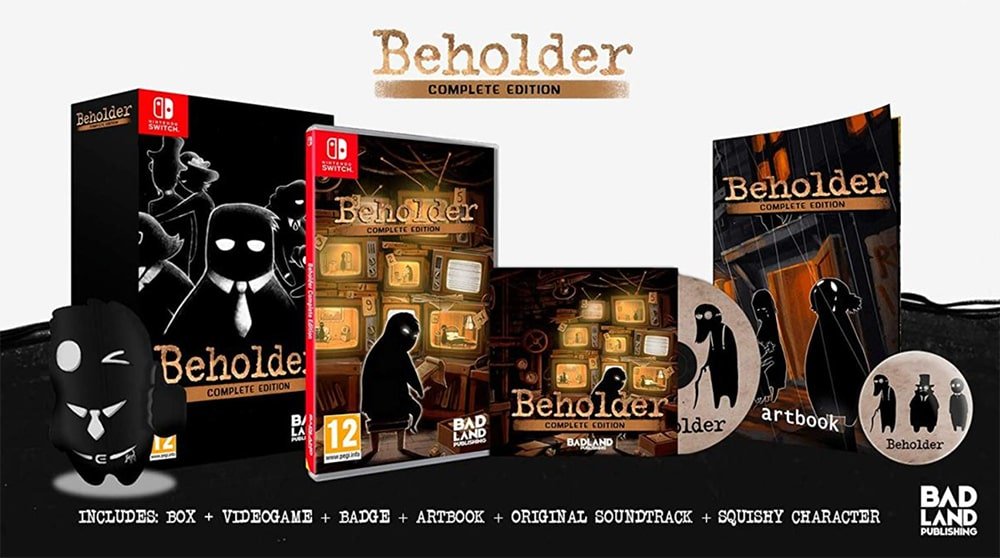 Contenu Beholder Complete Edition sur Switch