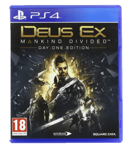 Promotion Deus Ex Mankind Divided PS4