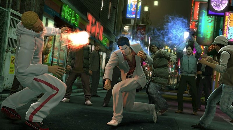 Yakuza la saga en promotion sur le Playstation Store