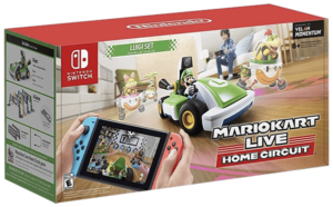 Bon plan jeu vidéo Switch : Mario Kart Live Home Circuit circuit Luigi