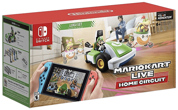 Bon plan jeu vidéo Switch : Mario Kart Live Home Circuit circuit Luigi