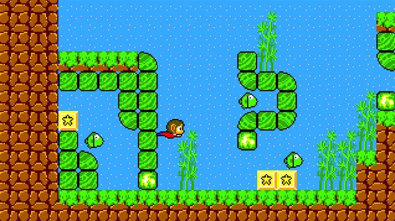 Graphismes jeu PS4 pas cher édition Signature Alex Kidd in Miracle World DX