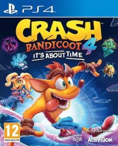 Promo jeu PS4 avec Crash Bandicoot 4 : it's about time