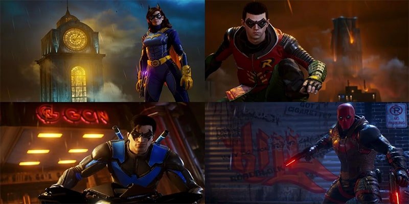 Personnages Gotham Knights jeu PS5 pas cher