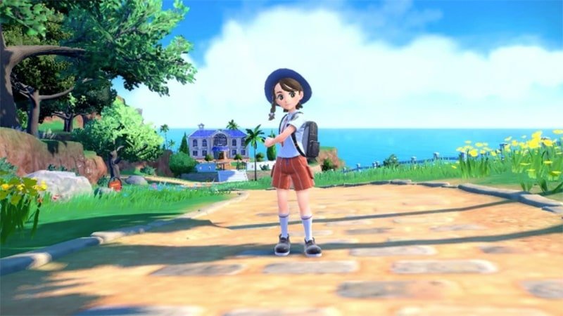 Personnage Pokémon Violet en promotion jeu Switch