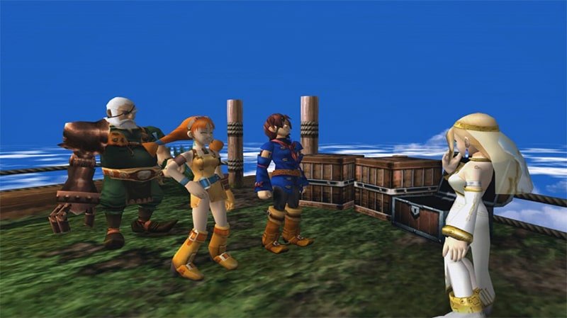 Dreamcast Mini de Sega avec Skies of Arcadia