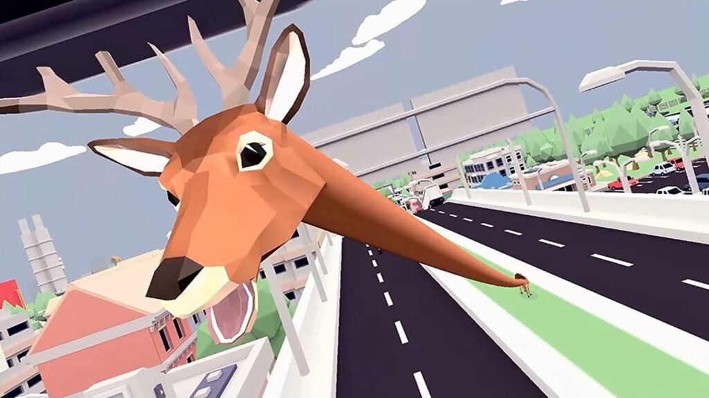 Bon plan sur PS4 avec DEEEER Simulator : Your Average Everyday Deer Game
