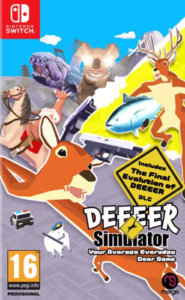 Nintendo présente en promo : le jeu DEEEER Simulator Your Average Everyday Deer Game