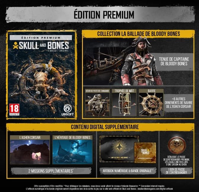 Skull and Bones Edition Premium pas cher sur Xbox Series X