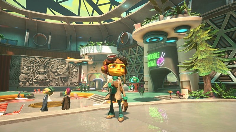 QG dans Psychonauts 2 jeu version physique PS4 Xbox One et Xbox Series X