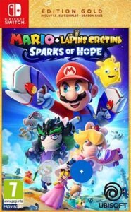 Jeu Switch pas cher avec Mario + Lapins Crétins : Sparks of Hope édition Gold