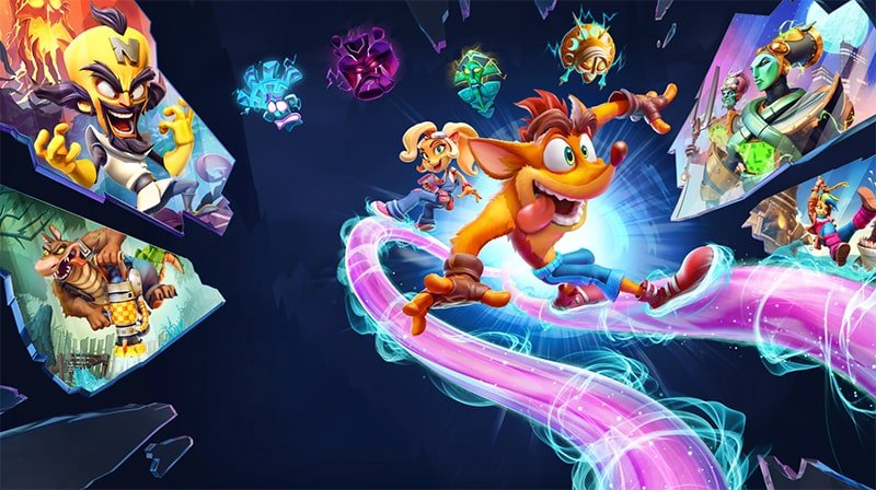 Crash Bandicoot 4 PS4 et PS5 jeux offerts avec Playstation Plus juillet 2022