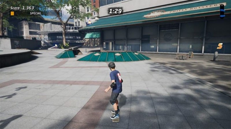 Tony Hawk's Pro Skater 1+2 jeu pas cher sur PS4