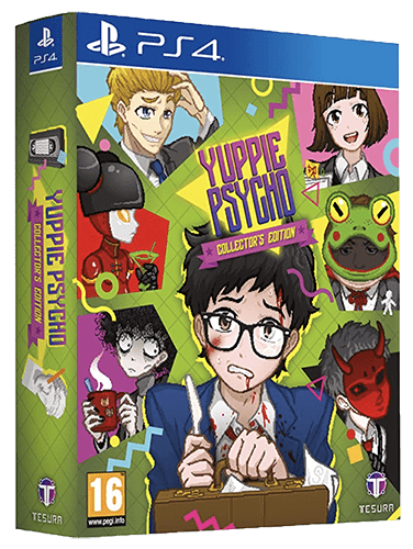 Promo jeu Playstation 4 Yuppie Psycho Collector's Edition