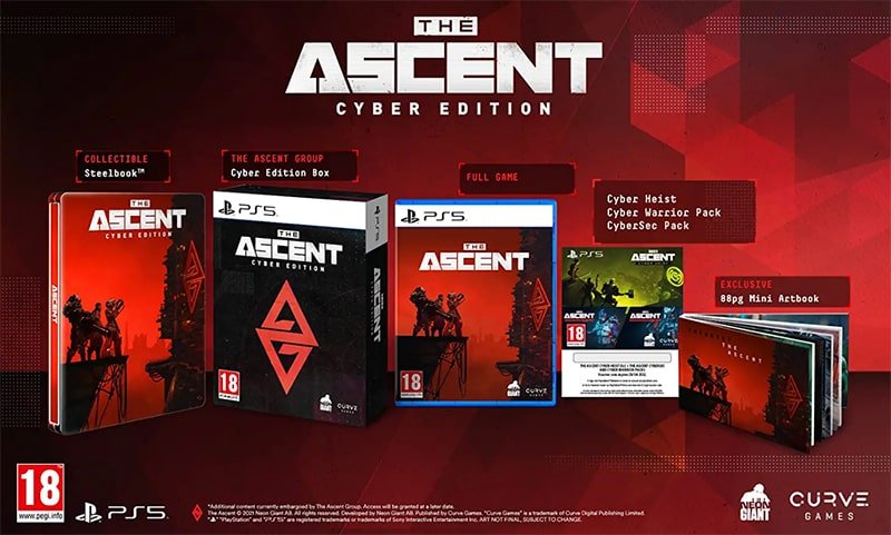 Bon plan jeu PS5 The Ascent édition Cyber