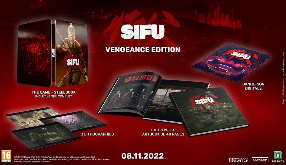 Jeu pas cher SIFU Vengeance Edition sur Switch