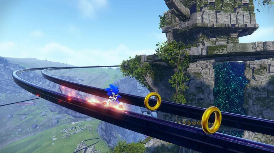 Sonic Frontiers sur PS4 en promo