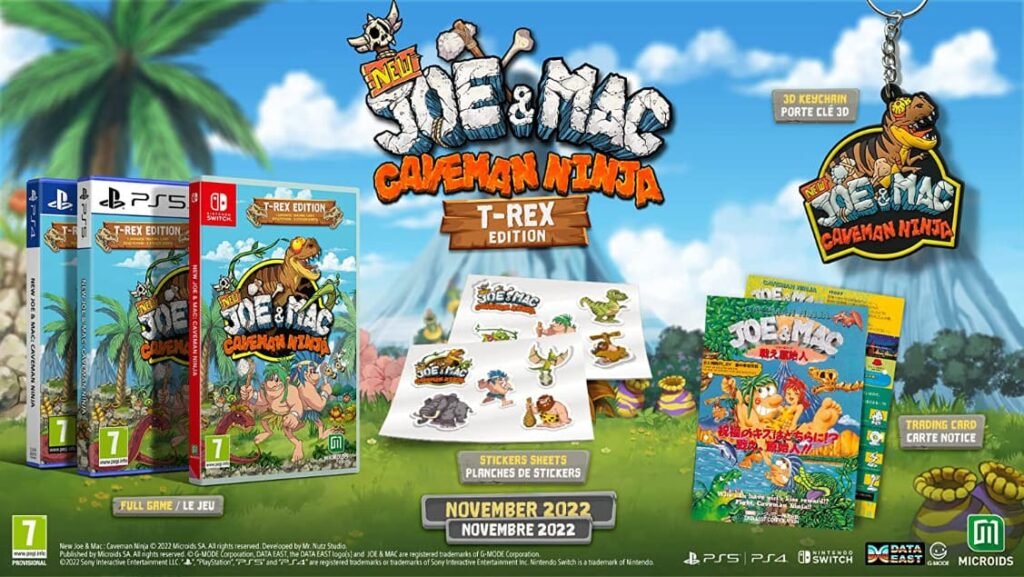 New Joe & Mac : Caveman Ninja jeu pas cher sur Switch