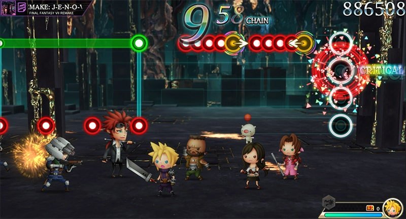 Bon plan jeu Switch Theatrhythm Final Bar Line