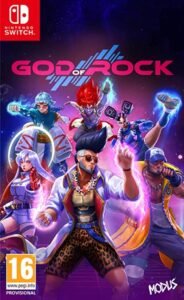 God of Rock jeu vidéo Switch promotion