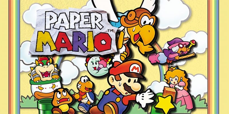 Paper mario jeu vidéo rares et chers N64