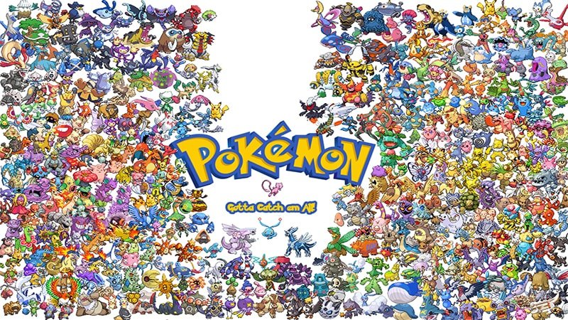 Les Pokémon sont aussi des collectables du jeu vidéo