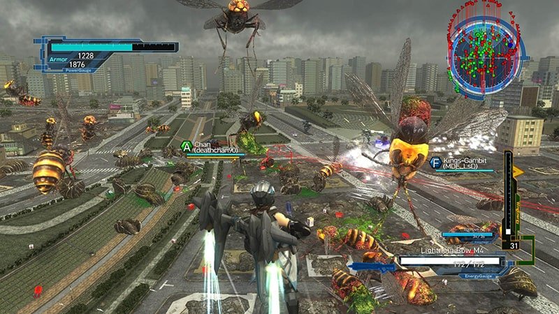 Earth Defense Force 5 test jeu Playstation 4 et PC