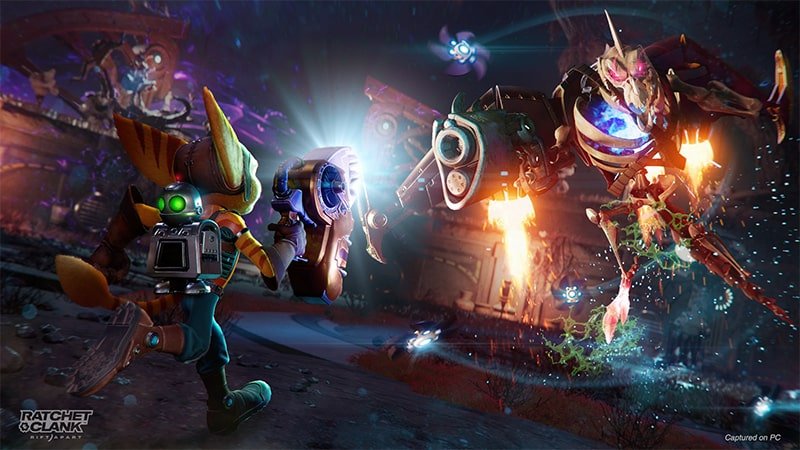 Portage Ratchet and Clank Rift Apart PC jeu vidéo Sony Playstation