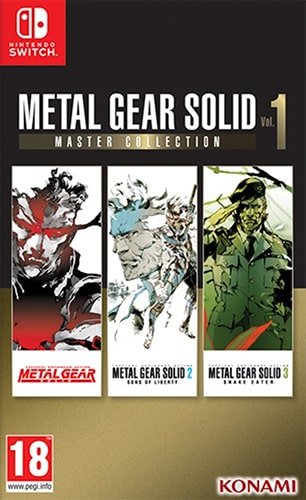 Promo jeu Switch Metal Gear Solid Master Collection Volume 1