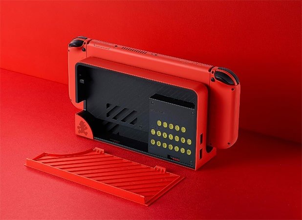 Console Switch OLED édition Rouge Mario pas cher