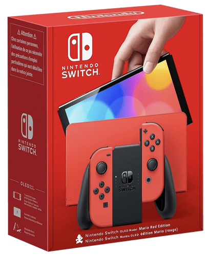 Meilleure offre console Switch OLED édition Rouge Mario