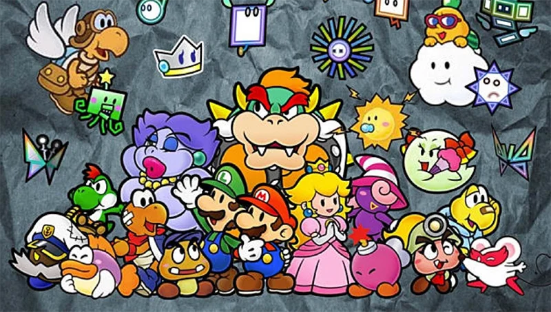 Paper Mario la porte millénaire : nouveauté jeu Switch Nintendo en 2024