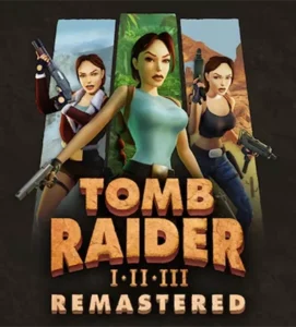 Promo Tomb Raider I-III Remastered compilation PS4, PS5, Switch, Xbox
